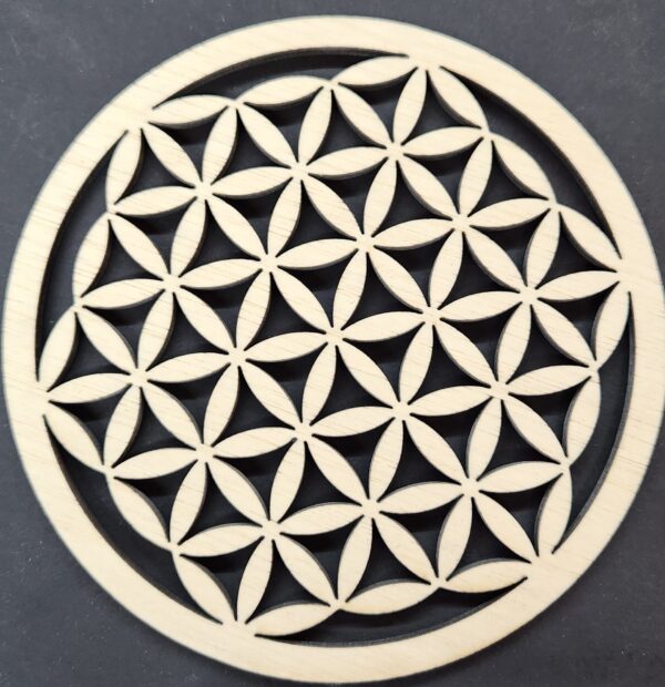 Flower of life - pot holder / coaster / wall art /ornament / key-chain