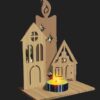 (Holiday)-Candle holders/decorations (can be personalized) (ANGEL/CANDLE) - Image 3