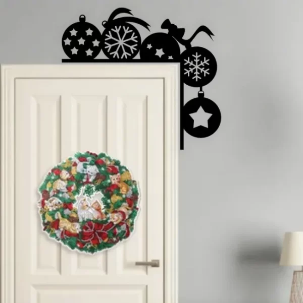 Christmas door corner hanging decorations - Image 3