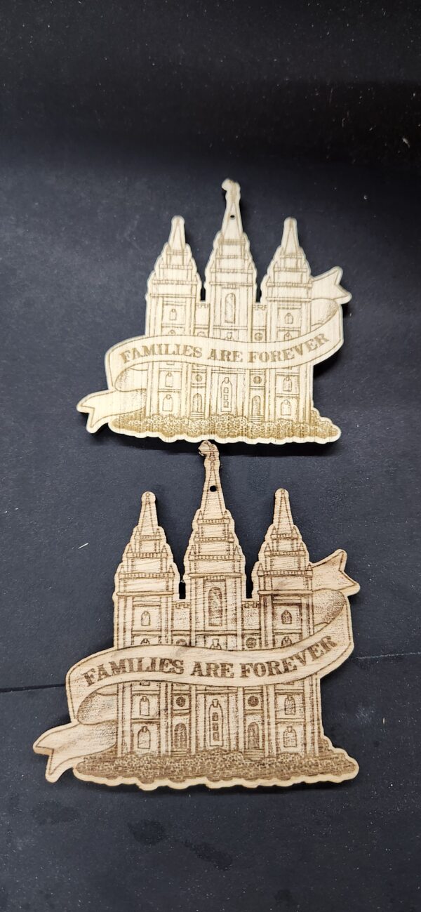 LDS Temple ornaments