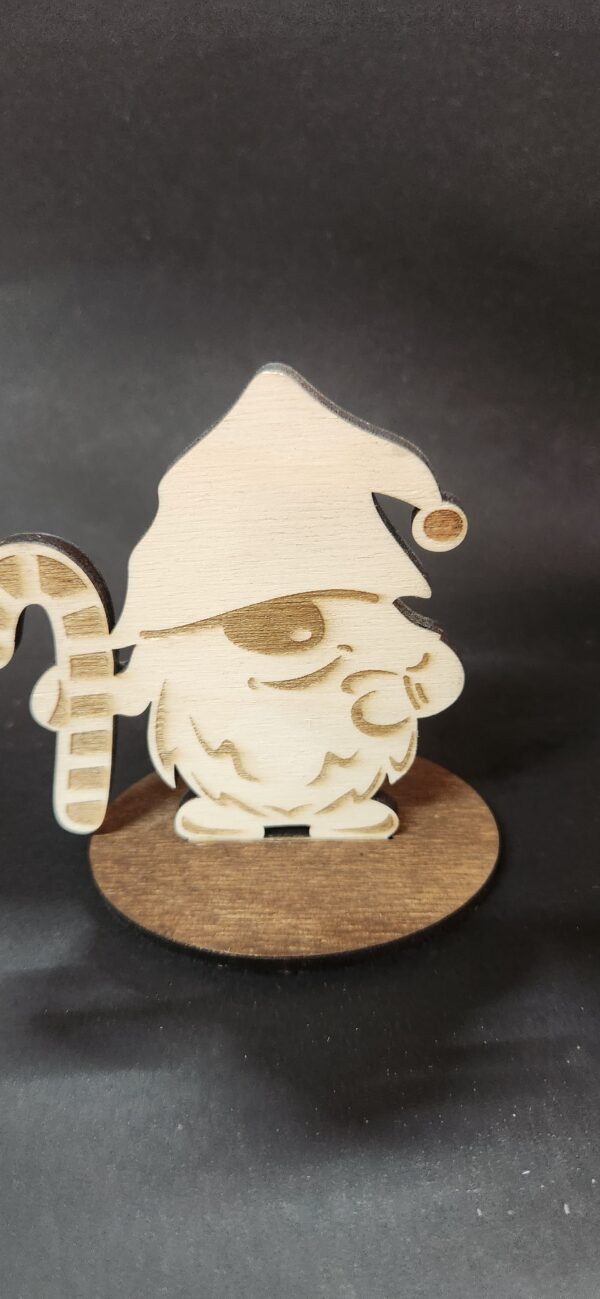 Fun Christmas/holiday characters decor on stand (GNOME)